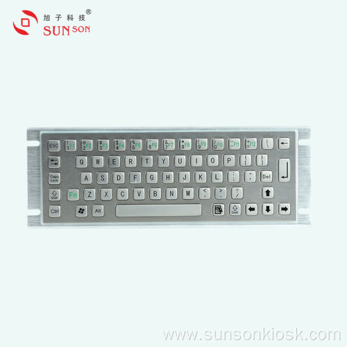 Reinforced Metal Keyboard with Touch Pad